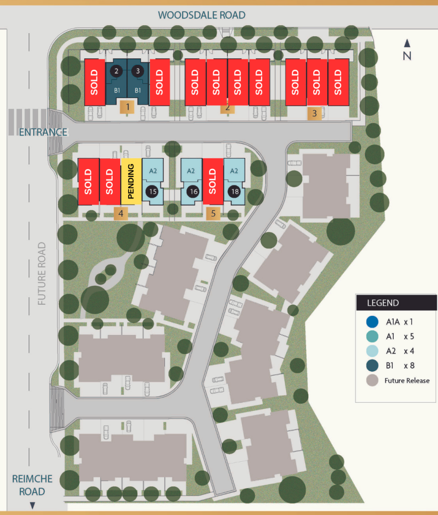 Lakeside Estates Site Map